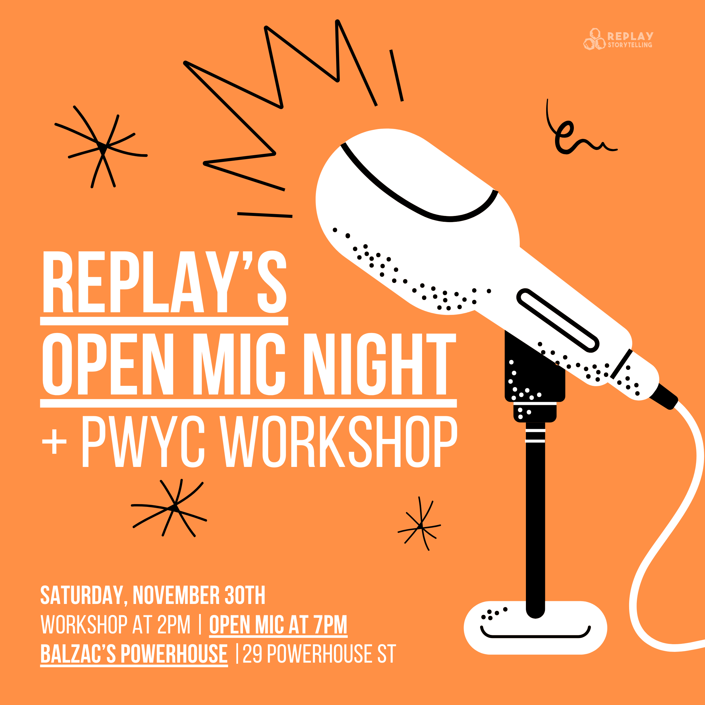 Replay's Open Mic Night